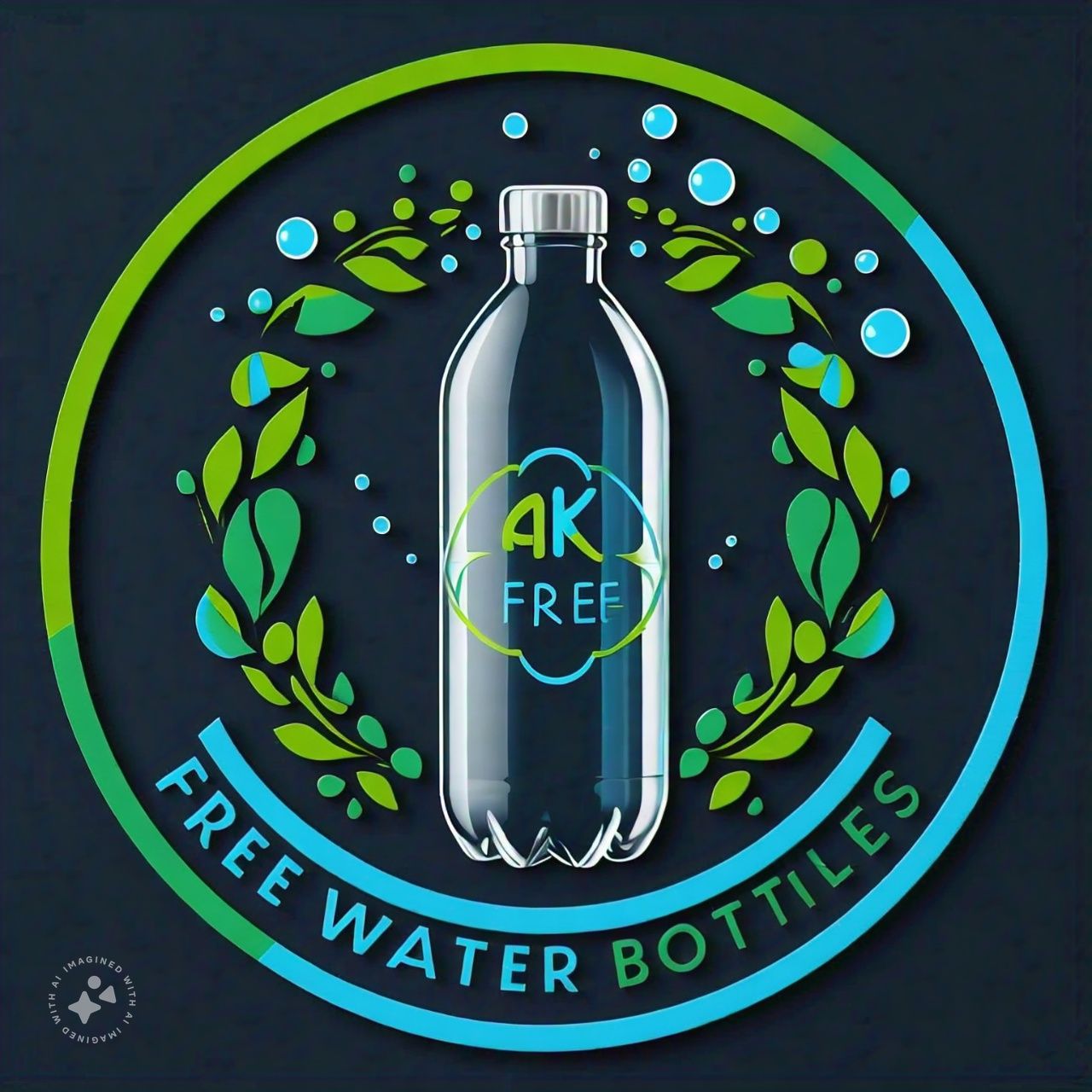 AK FREE WATERS  BOTTLES